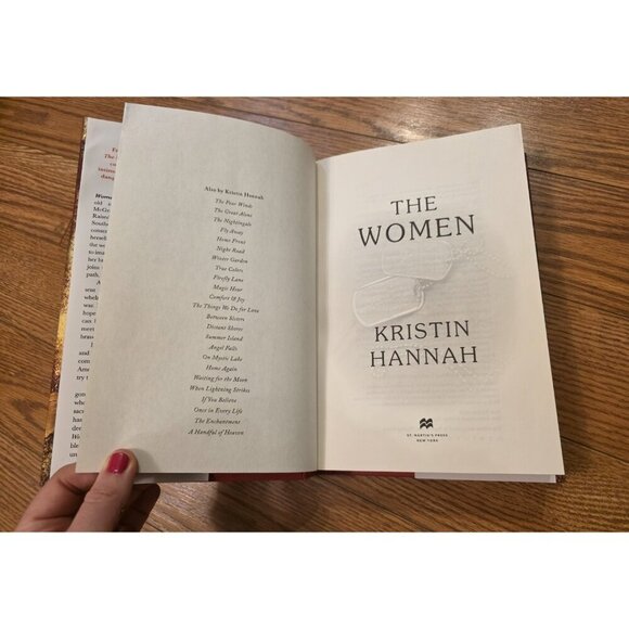 The Women: A Novel by‎ Kristin Hannah 2024 Hardcover First Edition Dust Jacket - Picture 4 of 12